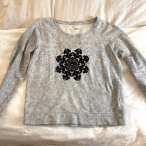 Jeweled Sweatshirt S